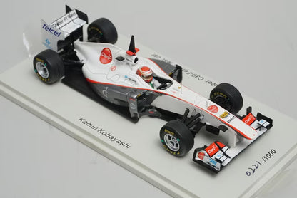 1:43 SPARK C30T Sauber C30 Ferrari test car Kamui Kobayashi
