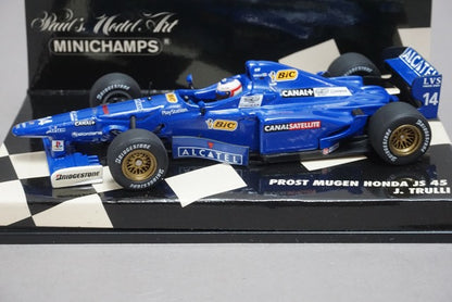 1:43 MINICHAMPS 430970024 Prost F1 Mugen Honda JS45 1997 CANAL J. Trulli #14