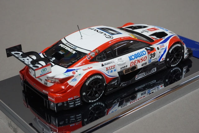 1:43 EBBRO 45378 DENSO Kobelco SARD RC F Super GT500 Champion 2016 #39 model car