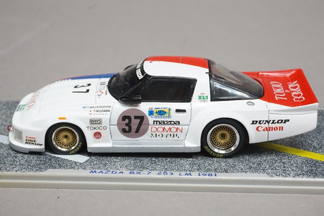 1:43 SPARK MC8106 Mazda RX-7 253 Le Mans 1981 #37