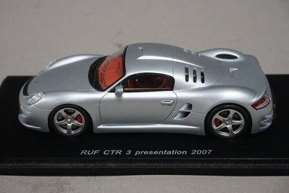 1:43 SPARK S0714 RUF CTR 3 Presentation 2007 Silver model car