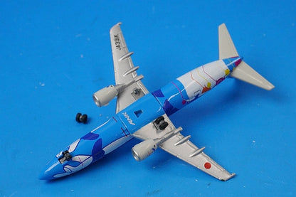 1:500 B737-400 ANK Island Dolphin JA391K EL50391 ANK airplane model