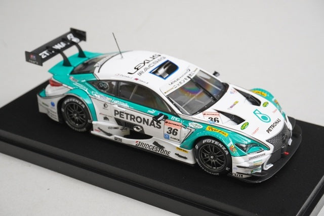 1:43 EBBRO 45264 Lexus Petronas Tom's RC F Super GT500 Rd.1 Okayama 2015 #36 model car