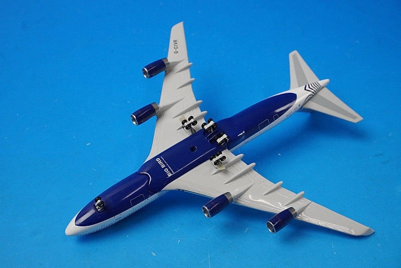 1:500 B747-400 British Waves and Cranes G-CIVR Big Bird airplane model