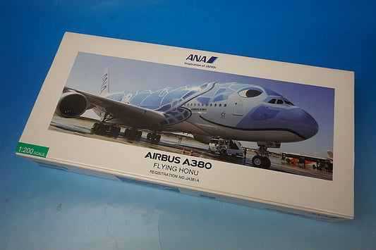 1:200 A380-841 ANA FLYING HONU ANA Blue WiFi radome gear included JA381A NH20163 ANA