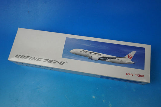 1:200 B787-8 JAL New Tsurumaru Livery JA822J BJQ1110 JALUX airplane model