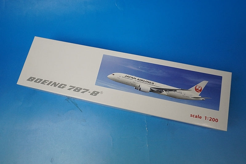 1:200 B787-8 JAL New Tsurumaru Livery JA822J BJQ1110 JALUX airplane model