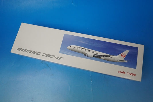 1:200 B787-8 JAL New Tsurumaru Livery JA822J BJQ1110 JALUX airplane model
