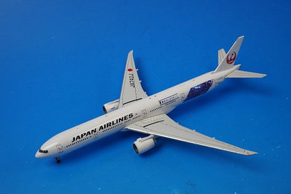 1:400 B777-300 JAL Samurai Blue Support Jet No. 2 JA740J XX4865 JC Wings airplane model