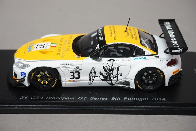 1:43 SPARK SP072 BMW Z4 GT3 Blancpain GT Portugal 2014 #33