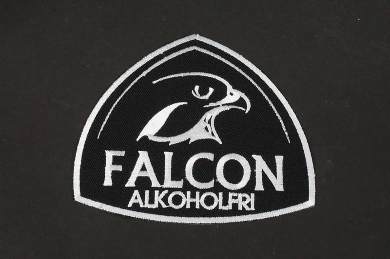 Patch Falcon Hayabusa White Black