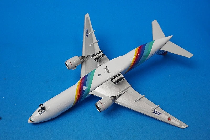 1:400 B777-200 JAS Japan Air System Rainbow Seven JA010D 10235 Phoenix airplane model