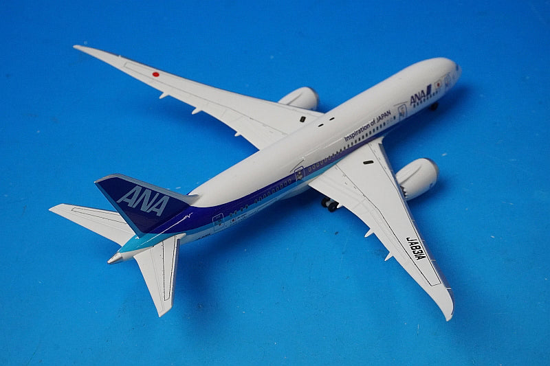 1:400 B787-8 ANA Inspiration of JAPAN Main Wing Flight Position JA831A NH40116 ANA Trading airplane model