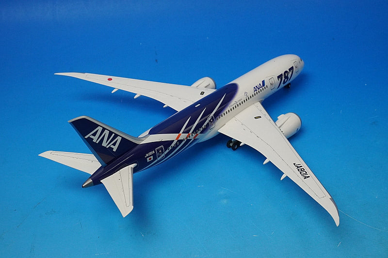 1:200 B787-8 ANA Special Marking Wing Ground Posture JA801A NH20054 ANA Airplane model