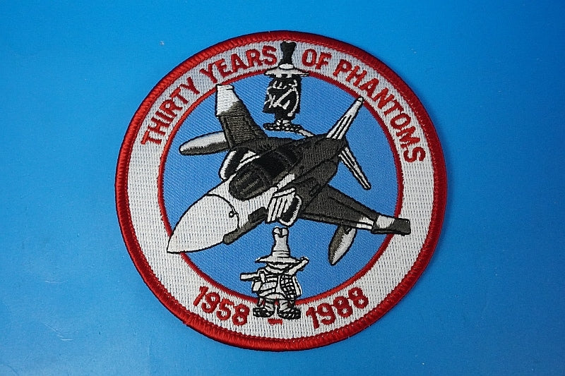 Patch JASDF F-4 Phantom 1958-1988 30th Anniversary Spook without hook and loop