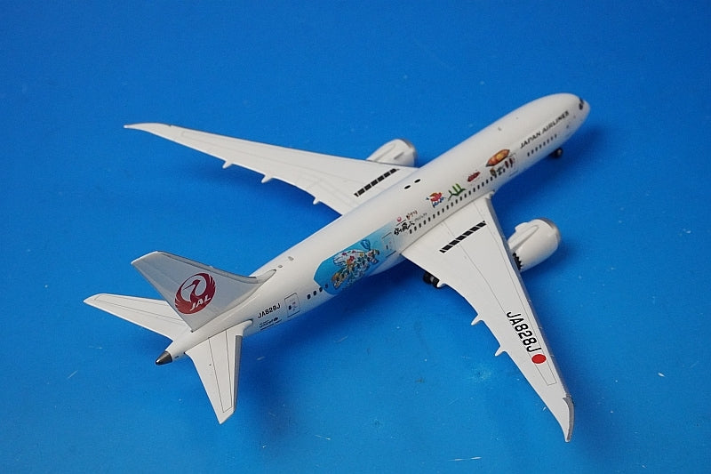 1:400 B787-8 JAL Flying in the Sky Project Studio Ghibli JA828J 10717 Phoenix airplane model