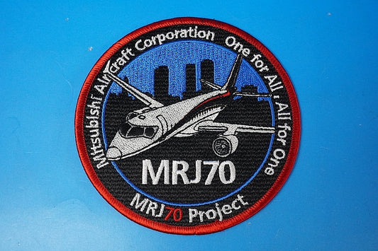 Patch Mitsubishi Aircraft Corporation MHI MRJ70 Project One for All, All for One without hook and loop