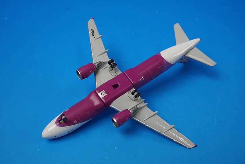 1:500 A320-200 Peach No.1 JA801P MM50001 Hogan airplane model