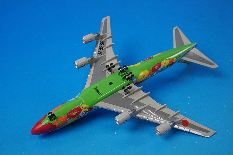 1:400 B747-400 ANA Pokemon Flower Jumbo JA8956 10034 Phoenix airplane model