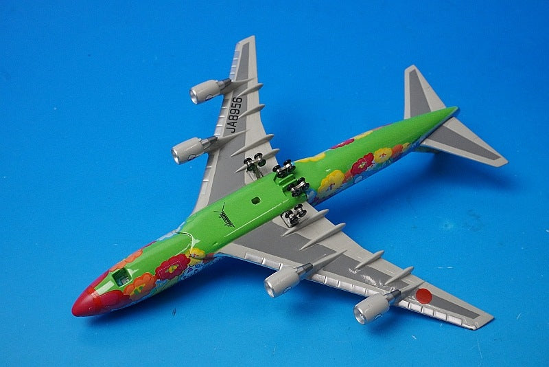 1:400 B747-400 ANA Pokemon Flower Jumbo JA8956 10034 Phoenix airplane model