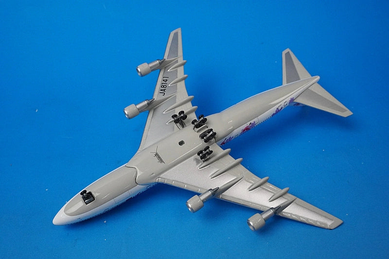 1:400 B747-200 JAL Resort Purple JA8141 Phoenix airplane model