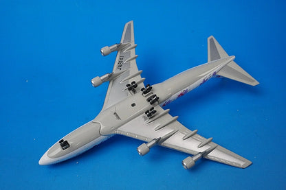1:400 B747-200 JAL Resort Purple JA8141 Phoenix airplane model