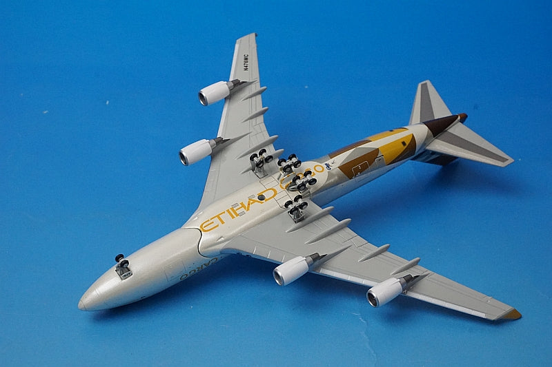 1:400 B747-400F Etihad Cargo N476MC GJETD1477 Gemini airplane model