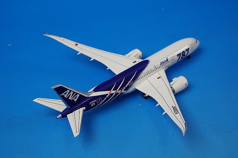 1:500 B787-8 ANA Special Marking Main wing flight attitude JA802A NH50072 ANA airplane model