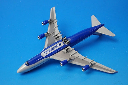 1:400 B747-400 National Air N952CA GJNCR2016 Gemini airplane model