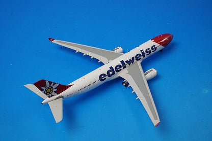 1:400 A330-300 Edelweiss HB-JHR 11237 Phoenix airplane model