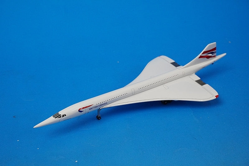1:400 Concord British G-BOAC GJBAW025 Gemini airplane model
