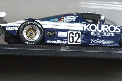 1:43 SPARK S1258 Sauber C8 Mercedes Le Mans 1986 #62