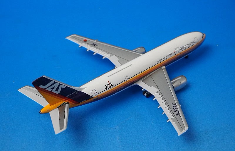 1:400 A300B2 JAS Japan Air System with JAL logo JA8476 Big Bird airplane model