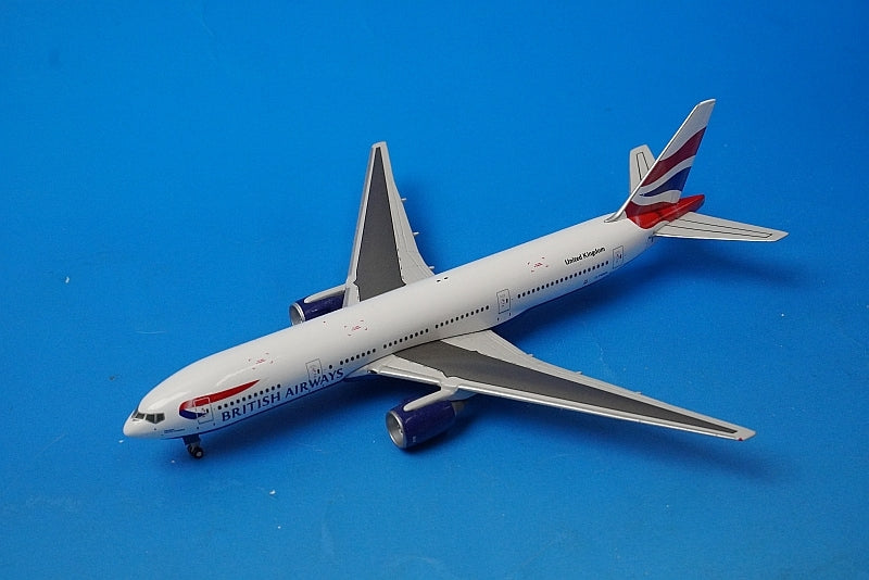 1:400 B777-200 British Airways G-YMMA GJBAW024 Gemini airplane model