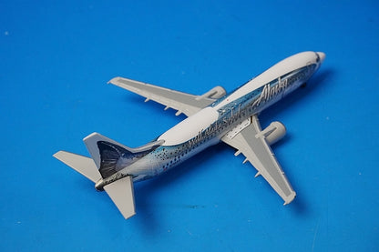 1:400 B737-400 Alaska Salmon N792AS GJASA607 Gemini airplane model