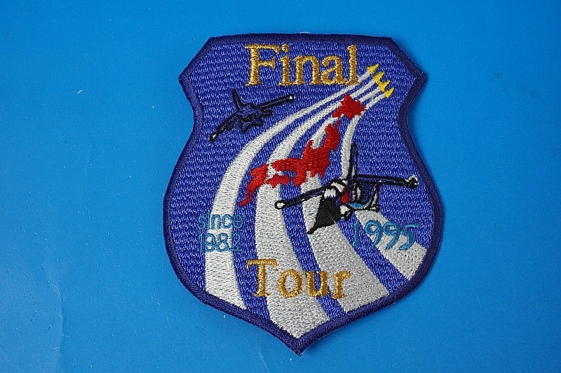 Patch JASDF T-2 Blue Impulse Final Tour 1995 Patch without hook and loop