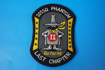 Patch JASDF 301st Squadron Phantom LAST CHAPTER Go for it!! Spook (with Velcro)