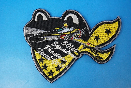 Patch JASDF 301 Air Corps Phantom Final Year Hyakuri Base Frog with hook and loop