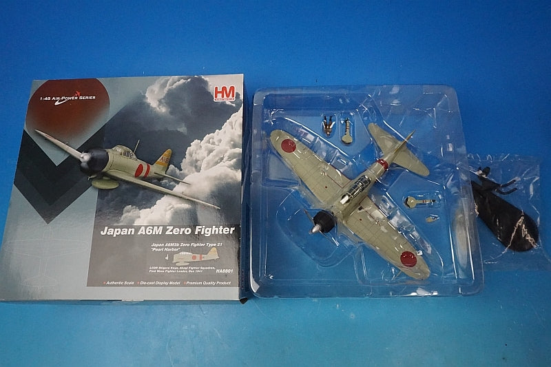 1:48 Mitsubishi A6M2b Zero type carrier fighter type 21 HA8801 Hobby Master airplane model