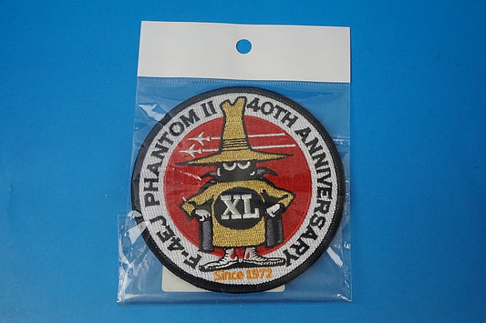 Patch JASDF F-4EJ Phantom II 40th Anniversary Spook without hook and loop