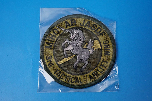 Patch JASDF 3rd TACTICAL AIRLIFT WINGS Unicorn Low Visibility without hook and loop