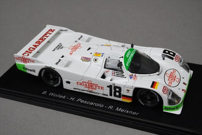 1:43 SPARK S1918 Porsche 962C #18 9th LM 1993 model car