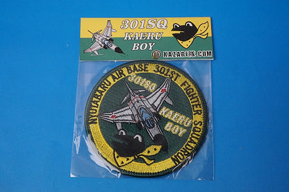 Patch JASDF 301SQ KAERU BOY Nyutabaru A.B. without hook and loop