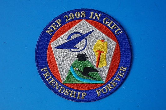 Patch JASDF Friendship Forever Nep 2008 Gifu Base without hook and loop