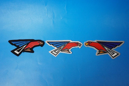 Patch JASDF 302nd Squadron White-tailed Eagle Misawa Air Base High Visibility & Low Visibility 3 Set Without hook and loop