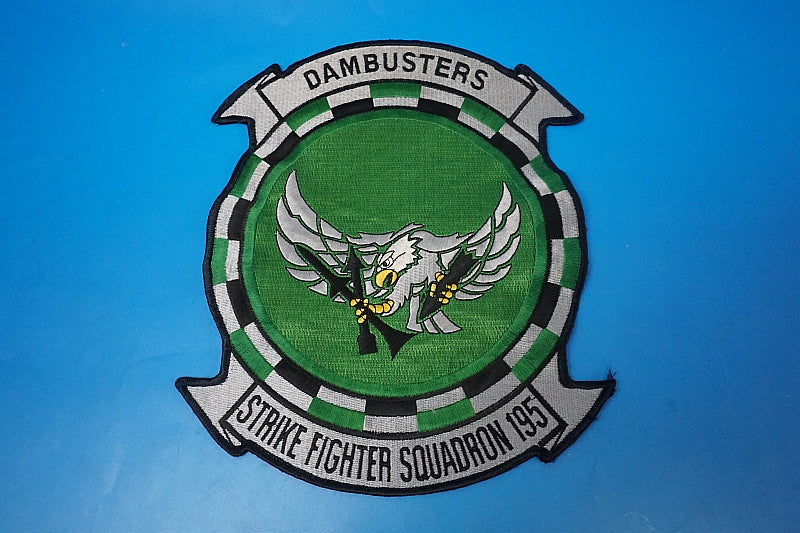 Patch JASDF USN VFA-195 Dambusters Big Size without hook and loop