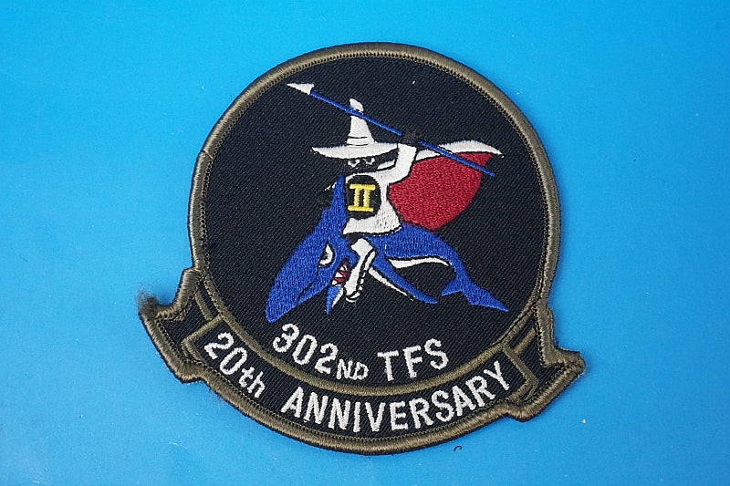 Patch JASDF 302nd TFS 20th Anniversary Spook with hook and loop