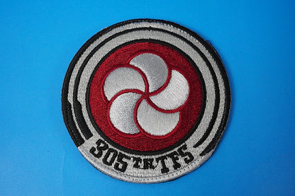 Patch JASDF 7th Air Wing 305th TFS Nyutabaru A.B. UMEGUMI (Small) with hook and loop