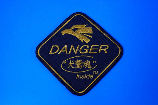 Patch JASDF 306th TFS DANGER Golden Eagle Soul without hook and loop