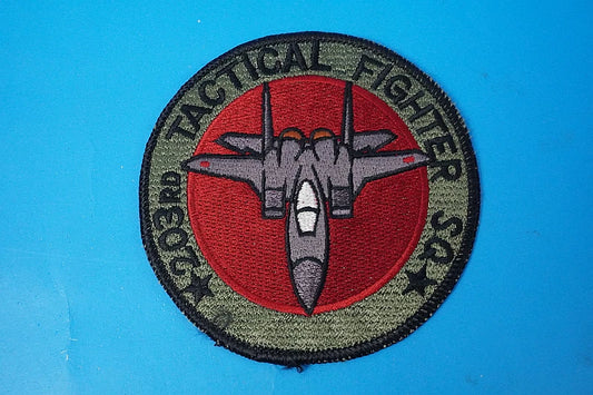Patch JASDF F-15 203rd Tactical Fighter Squadron (Chitose Air Base) – Low-Visibility / No Velcro